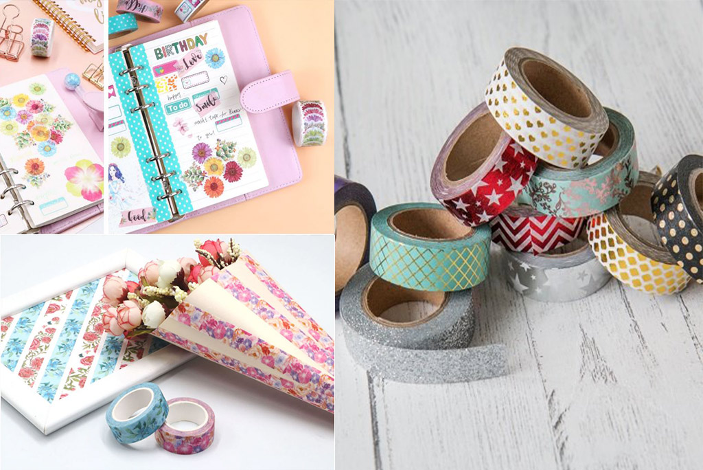 6 moduri creative de a folosi Washi Tape pentru organizare, scrapbooking și proiecte DIY